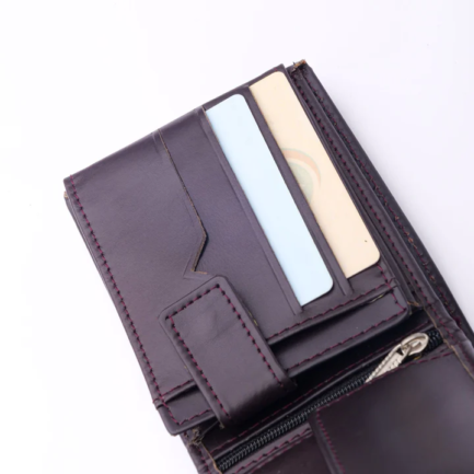 Minimalist Mens Leather Bi-Fold Wallet-LW-0014