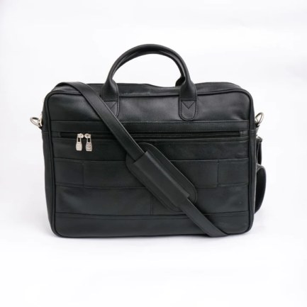 The Ultimate Leather Breifcase Bag-Black-LB-009