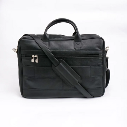 The Ultimate Leather Breifcase Bag-Black-LB-009