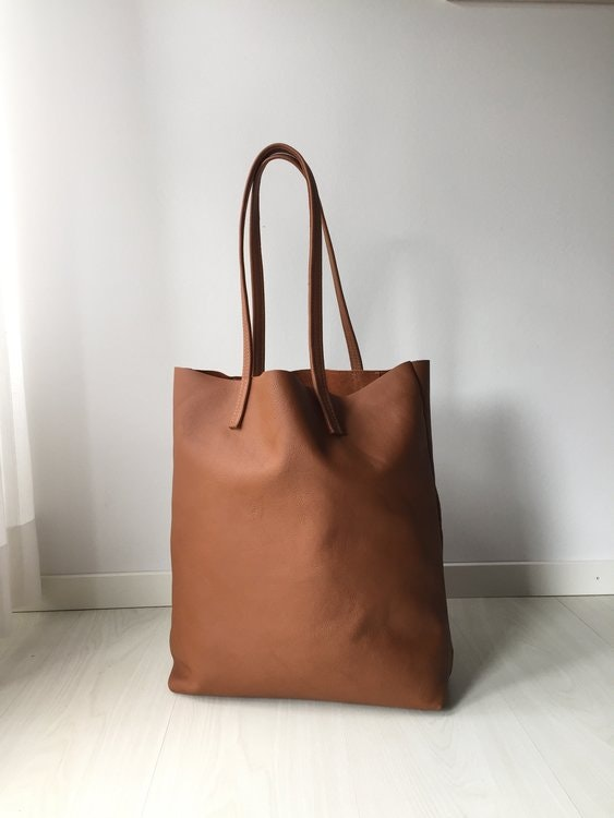 Raw Leather Tote Bag-ML-TB-0028