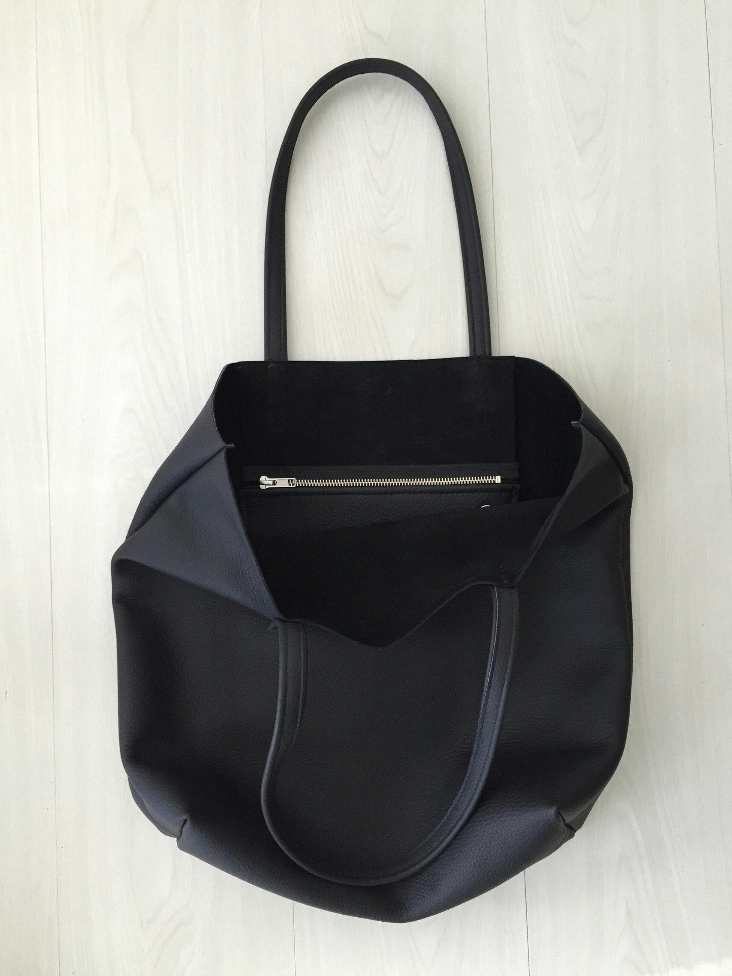 Raw Leather Tote Bag-ML-TB-0028