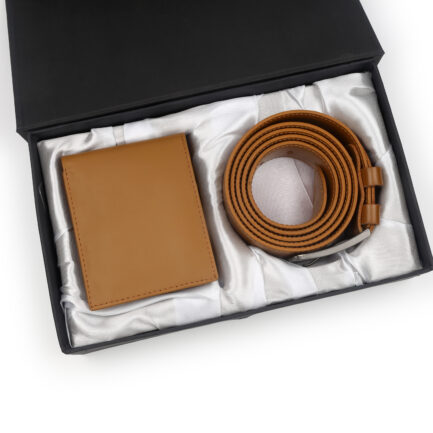 Milano Leathers Doa Gift Set Camel-ML-006