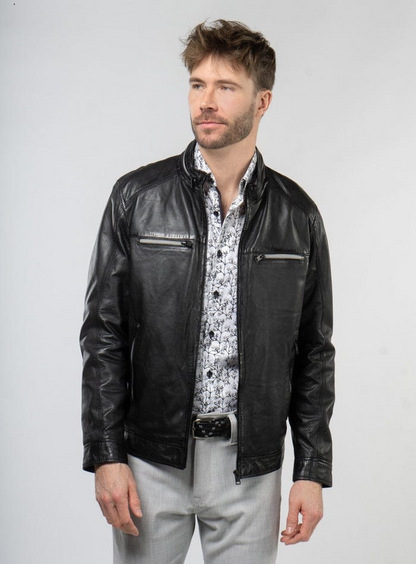 Mardan leather jacket-ML-JK0030