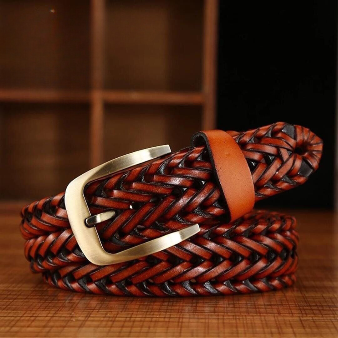 Stylish Braided Men’s Milano Leather Belt-Ml-001