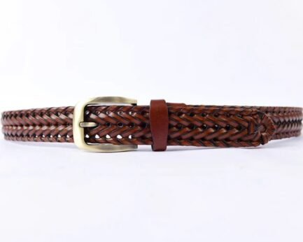 Stylish Braided Men’s Milano Leather Belt-Ml-001