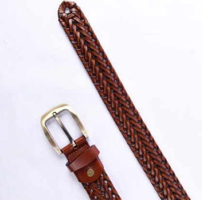 Stylish Braided Men’s Milano Leather Belt-Ml-001