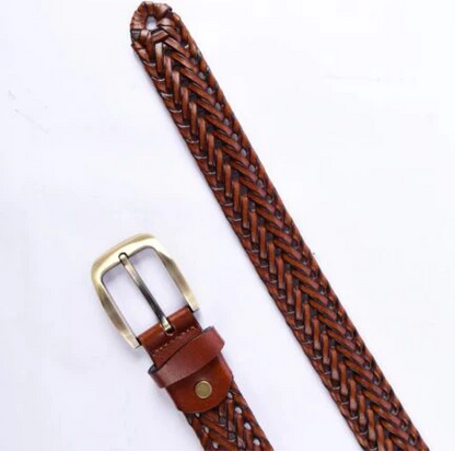Stylish Braided Men’s Milano Leather Belt-Ml-0019