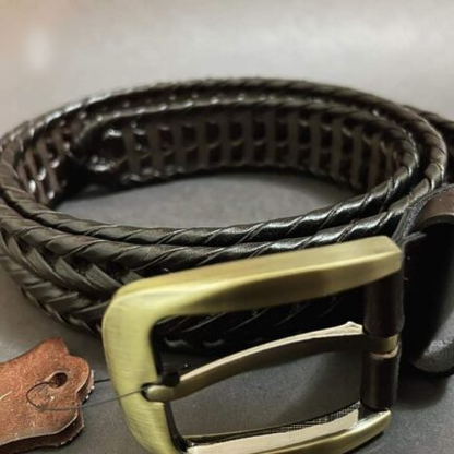 Stylish Braided Men’s Milano Leather Belt-Ml-001