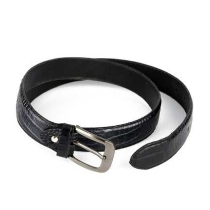 Milano Leather Alligator Belt – Camel- ML_002