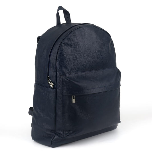 Classic Genuine Leather Backpack – Stylish & Functional Everyday Bag