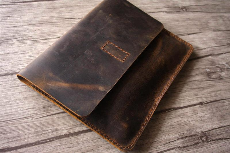 LEATHER SURFACE LAPTOP SLEEVE CASE-ML-009