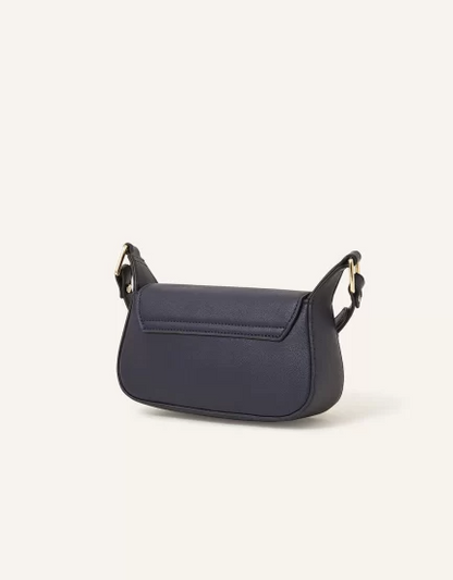 SMALL SADDLE CROSS-BODY BAG BLUE-ML-CB-0010