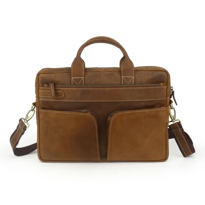 Premium Leather Laptop Bag - ML-LPB-0030