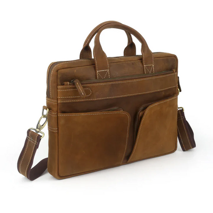 Premium Leather Laptop Bag - ML-LPB-0030