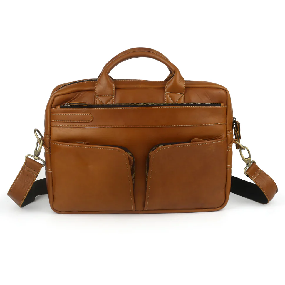 Premium Leather Laptop Bag - ML-LPB-0031