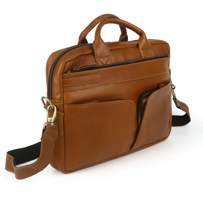 Premium Leather Laptop Bag - ML-LPB-0031