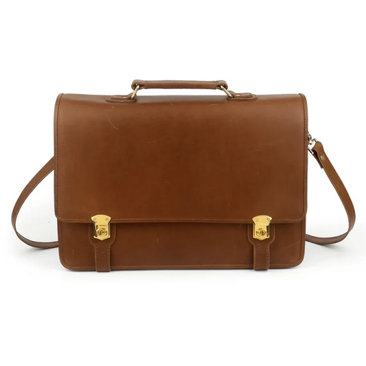 Premium Leather Laptop Bag - ML-LPB-0036