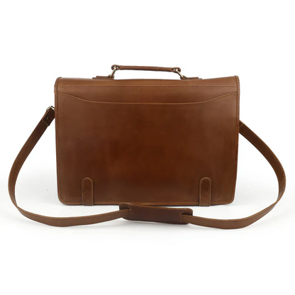 Premium Leather Laptop Bag - ML-LPB-0036