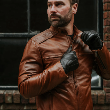 Milano Leather Moto Jacket-ML-JKOO40