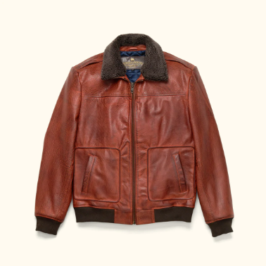 Milano Leather Bomber Jacket-ML-JK0041