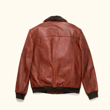 Milano Leather Bomber Jacket-ML-JK0041