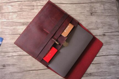 LEATHER LAPTOP SLEEVE 13 INCH COVER-ML-006