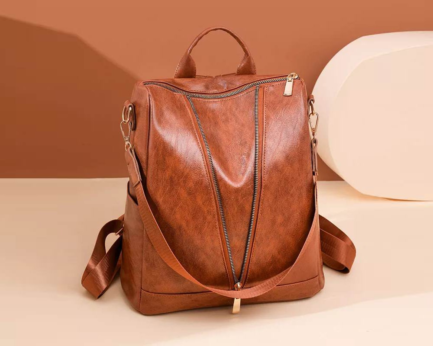 Visco Milano Leather Backpack-ML-001