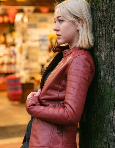 Milano Leathers Lambskin Maroon Jacket-ml-jk-004