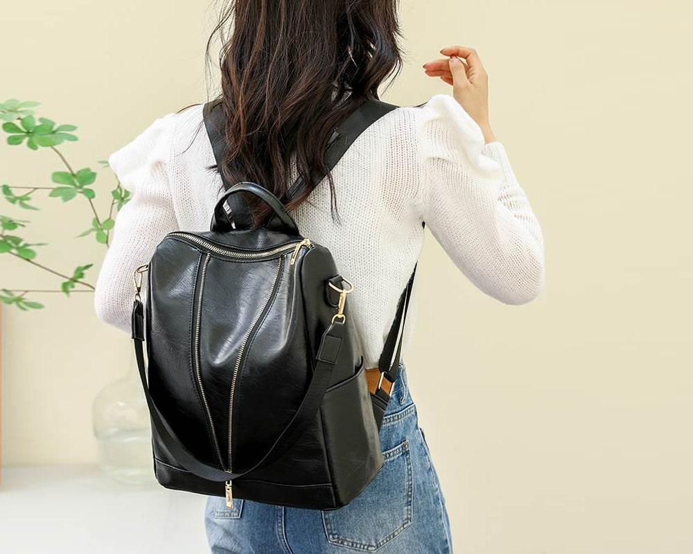 Visco Leather Backpack – Milano Leathers