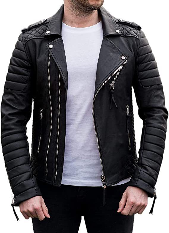 Stylish Biker Leather Jacket For Men – Milano Leathers